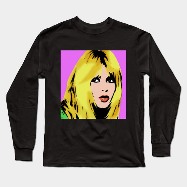 Bridget Bardot Long Sleeve T-Shirt by SiSuSiSu